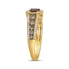 Thumbnail Image 1 of Le Vian Diamond Cushion Halo Ring 1-1/4 ct tw 14K Honey Gold