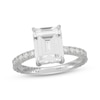 Thumbnail Image 1 of Neil Lane Artistry Emerald-Cut Lab-Grown Diamond Engagement Ring 4-5/8 ct tw 14K White Gold