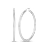 Thumbnail Image 1 of Polished Tube Hoop Earrings Sterling Silver 60mm