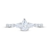 Thumbnail Image 3 of Lab-Grown Diamonds by KAY Pear-Shaped Three-Stone Engagement Ring 5/8 ct tw 14K White Gold