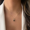 Thumbnail Image 4 of Le Vian Chocolate Twist Quartz Necklace 1/5 ct tw Diamonds 14K Honey Gold 19&quot;