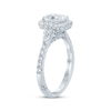 Thumbnail Image 1 of Monique Lhuillier Bliss Emerald-Cut Diamond Engagement Ring 1-7/8 ct tw 18K White Gold