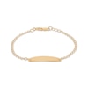 Thumbnail Image 1 of Children's ID Bracelet 14K Yellow Gold 6&quot;