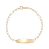 Thumbnail Image 2 of Children's ID Bracelet 14K Yellow Gold 6&quot;