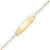 Thumbnail Image 3 of Children's ID Bracelet 14K Yellow Gold 6&quot;