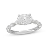 Thumbnail Image 0 of Neil Lane Artistry Oval-Cut Lab-Created Diamond Engagement Ring 2-1/5 ct tw 14K White Gold