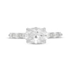 Thumbnail Image 2 of Neil Lane Artistry Oval-Cut Lab-Created Diamond Engagement Ring 2-1/5 ct tw 14K White Gold