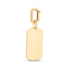 Thumbnail Image 2 of Charmed Memories Dog Tag Charm 10K Yellow Gold