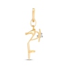 Thumbnail Image 3 of Charmed Memories Strappy Heeled Shoe Charm 10K Two-Tone Gold