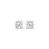 Thumbnail Image 2 of Round-Cut Diamond Solitaire Stud Earrings 1/3 ct tw 10K White Gold (I/I3)