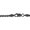 Thumbnail Image 2 of Ink & Ice Men's Black Diamond Wrap Cross Necklace 1/8 ct tw Black Rhodium-Plated Sterling Silver 22&quot;