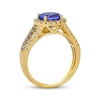 Thumbnail Image 3 of Le Vian Tanzanite Ring 5/8 ct tw Diamonds 14K Honey Gold