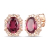 Thumbnail Image 0 of Le Vian Garnet Earrings 1/5 ct tw Diamonds 14K Strawberry Gold