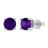 Thumbnail Image 1 of Amethyst Stud Earrings Sterling Silver