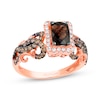 Thumbnail Image 0 of Le Vian Chocolate Quartz Ring 5/8 ct tw Diamonds 14K Gold