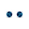 Thumbnail Image 1 of London Blue Topaz Solitaire Earrings Sterling Silver