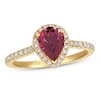 Thumbnail Image 0 of Le Vian Rhodolite & Diamond Ring 1/3 ct tw 14K Honey Gold