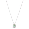 Thumbnail Image 1 of Le Vian Quartz & Diamond Necklace 1/8 ct tw 14K Vanilla Gold 18&quot;