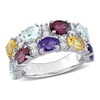 Thumbnail Image 1 of Multi-Gemstone Ring Sterling Silver