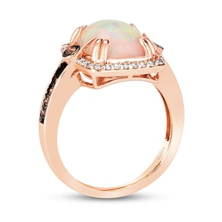 Le Vian Opal Ring 3/8 ct tw Diamonds 14K Strawberry Gold | Kay