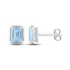 Thumbnail Image 1 of Blue Topaz Earrings Sterling Silver