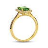 Thumbnail Image 1 of Le Vian Creme Brulee Peridot Ring 3/8 ct tw Diamonds 14K Honey Gold