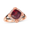 Thumbnail Image 1 of Le Vian Creme Brulee Garnet Ring 1/4 ct tw Diamonds 14K Strawberry Gold