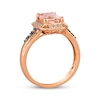 Thumbnail Image 1 of Le Vian Creme Brulee Morganite Ring 1/5 ct tw Diamonds 14K Strawberry Gold