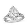 Thumbnail Image 0 of Neil Lane Artistry Pear-Shaped Lab-Grown Diamond Engagement Ring 3 ct tw 14K White Gold