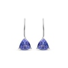 Thumbnail Image 1 of Tanzanite Drop Earrings Sterling Silver