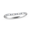 Thumbnail Image 1 of Diamond Wedding Band 1/15 ct tw 14K White Gold