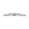 Thumbnail Image 3 of Diamond Wedding Band 1/15 ct tw 14K White Gold