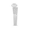 Thumbnail Image 2 of Princess-Cut Diamond Bridal Set 3/4 ct tw 10K White Gold