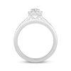 Thumbnail Image 3 of Princess-Cut Diamond Bridal Set 3/4 ct tw 10K White Gold