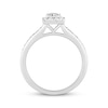 Thumbnail Image 6 of Princess-Cut Diamond Engagement Ring 5/8 ct tw 10K White Gold