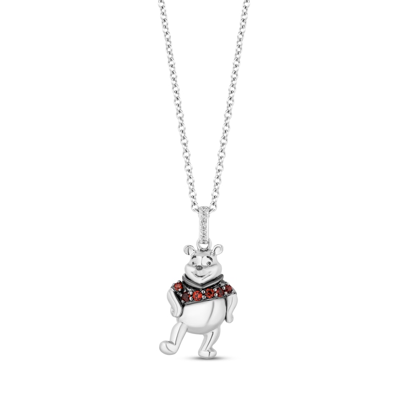 Disney Treasures Winnie the Pooh Round-Cut Garnet & Diamond-Accent ...