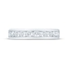 Thumbnail Image 3 of Round-Cut Diamond Anniversary Band 1 ct tw 14K White Gold