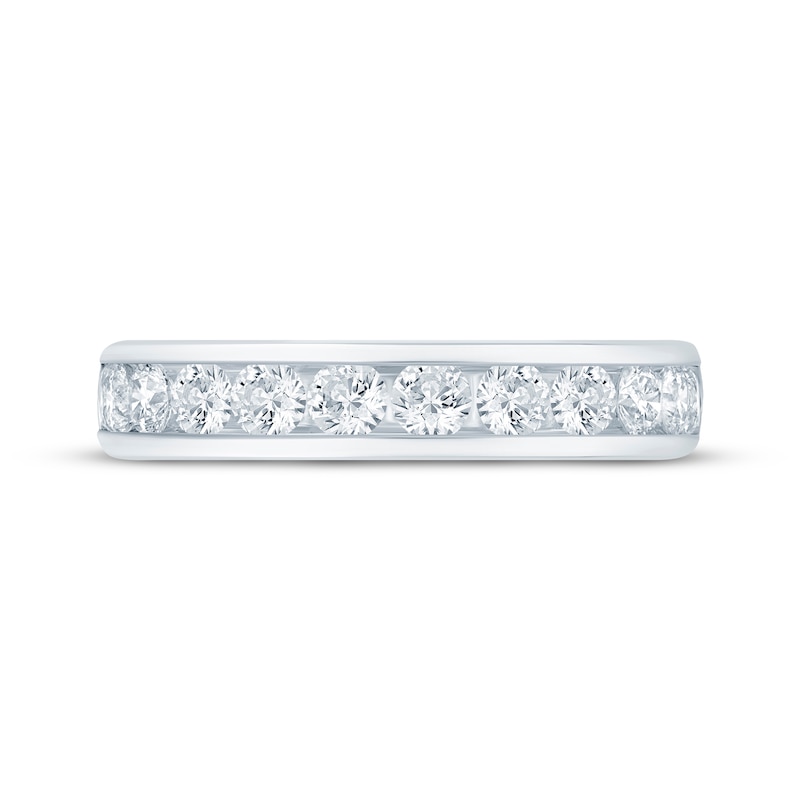 Main Image 3 of Round-Cut Diamond Anniversary Band 1 ct tw 14K White Gold