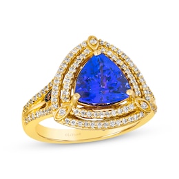 Le Vian Couture Trillion-Cut Tanzanite 5/8 ct tw Diamonds 18K Honey Gold