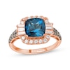 Thumbnail Image 1 of Le Vian Topaz Ring 1/2 ct tw Diamonds 14K Strawberry Gold