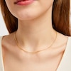 Thumbnail Image 4 of Hollow Box Chain Necklace 1.5mm 14K Yellow Gold 16&quot;