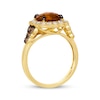 Thumbnail Image 3 of Le Vian Citrine Ring 5/8 ct tw Diamonds 14K Honey Gold