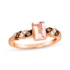 Thumbnail Image 0 of Le Vian Morganite Ring 1/6 ct tw Diamonds 14K Strawberry Gold