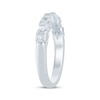 Thumbnail Image 2 of Lab-Grown Diamonds by KAY Emerald-Cut Five-Stone Anniversary Ring 1-1/2 ct tw 14K White Gold