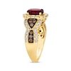 Thumbnail Image 1 of Le Vian Vault Rhodolite Garnet Ring 1 ct tw Diamonds 14K Honey Gold Size 7