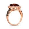 Thumbnail Image 2 of Le Vian Vault Garnet Ring 5/8 ct Diamonds 14K Strawberry Gold Size 7