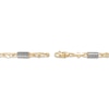 Thumbnail Image 3 of Spring & Mariner Link Bracelet 10K Two-Tone Gold 8.5&quot;