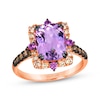 Thumbnail Image 1 of Le Vian Venetian Color on Color Amethyst & Pink Sapphire Ring 1/2 ct tw Diamonds 14K Strawberry Gold