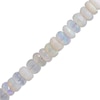 Thumbnail Image 2 of Opal Bead & Diamond Accent Bracelet Sterling Silver 9.25&quot;