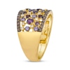Thumbnail Image 1 of Le Vian Multi-Stone Scatter Ring 1/3 ct tw Diamonds 14K Honey Gold